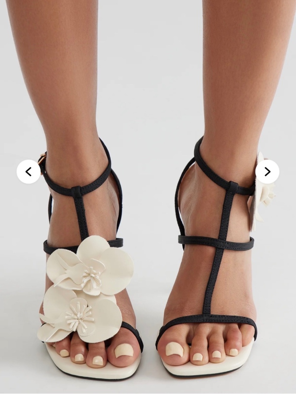 Floral heels